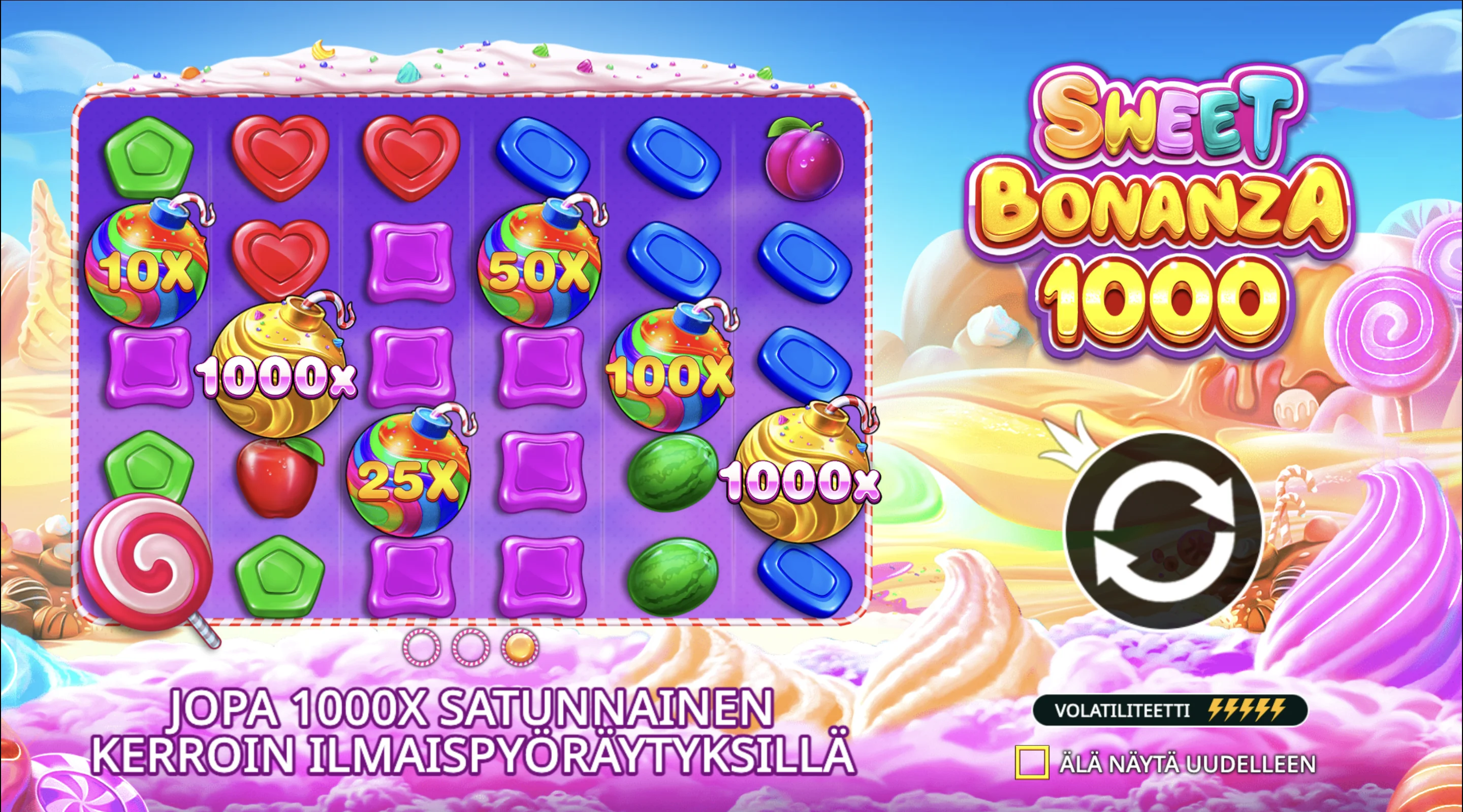 Wie gewinnt man bei Sweet Bonanza 1000?